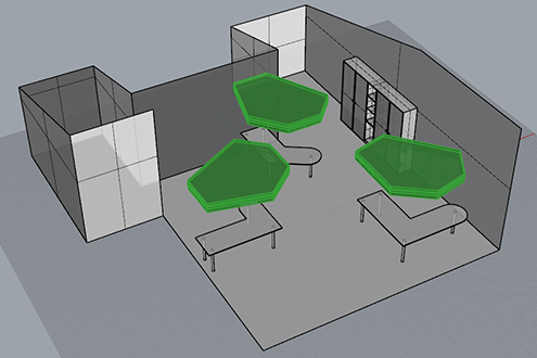Christine Sperle - Lampen Design für Altbau plus - CAD